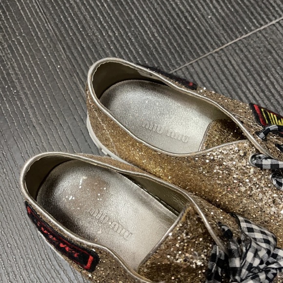 Super fancy barely used Miu miu sneaker s:40 (10) - Picture 5 of 5